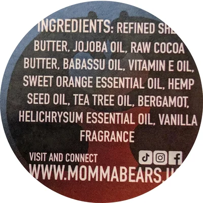 100% natural ingredients label